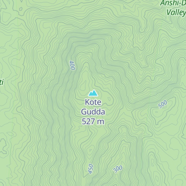 Map of Kote Gudda