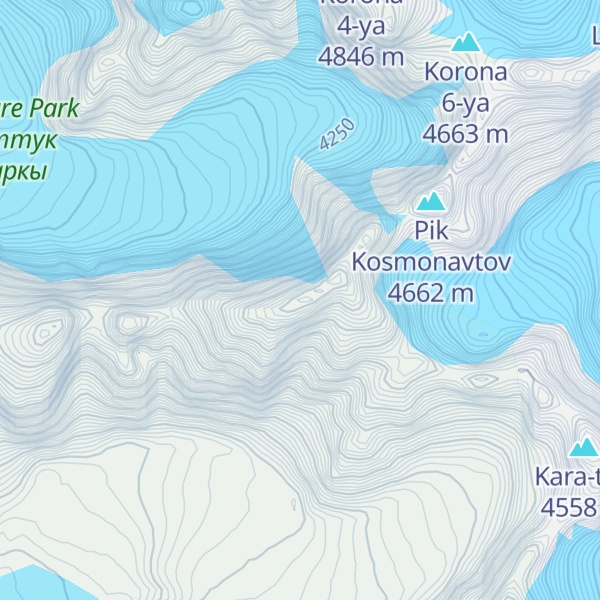 Map of Bailyan-bashi