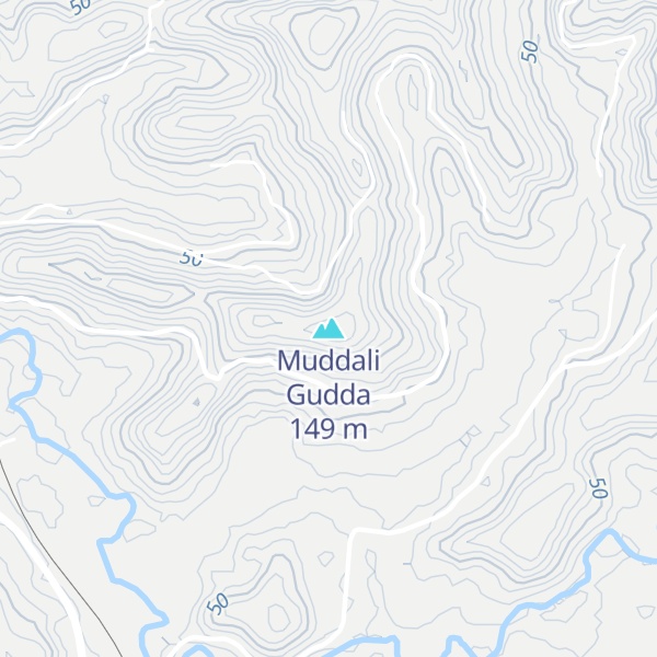 Map of Muddali Gudda