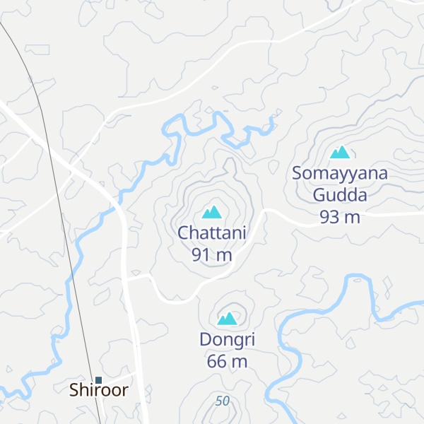 Map of Chattani