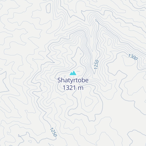 Map of Shatyrtobe