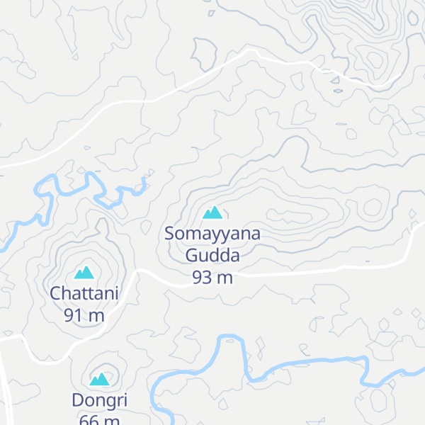 Map of Somayyana Gudda