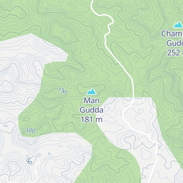 Map of Man Gudda