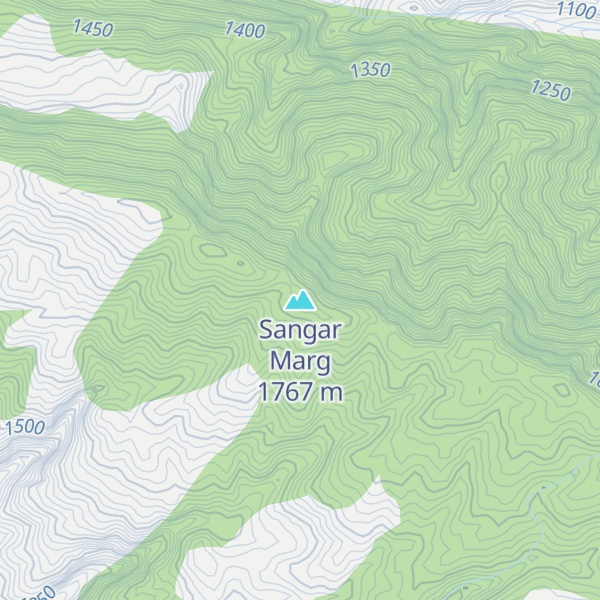 Map of Sangar Marg