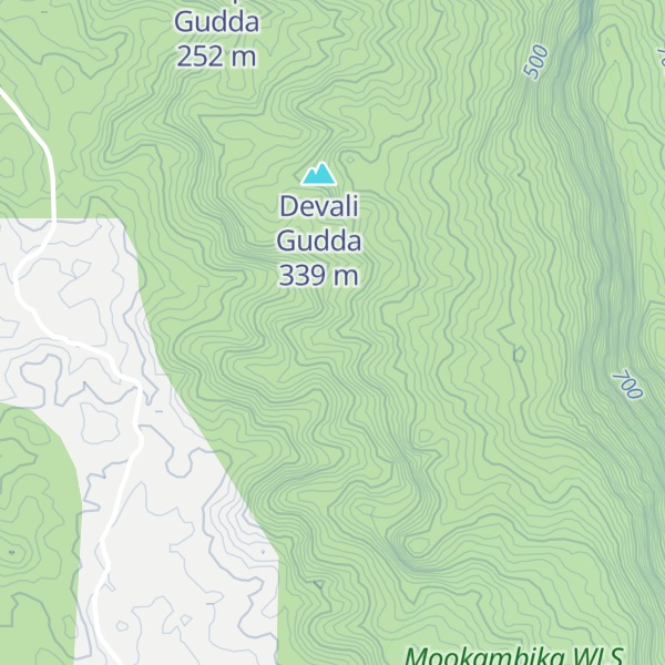 Map of Kumbai Gudda
