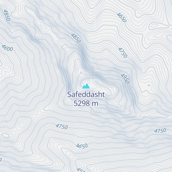 Map of Safeddasht