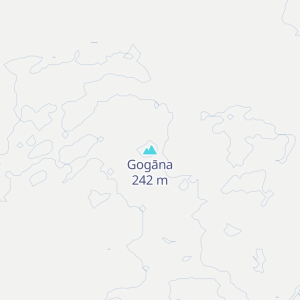 Map of Gogāna