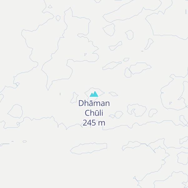 Map of Dhāman Chūli