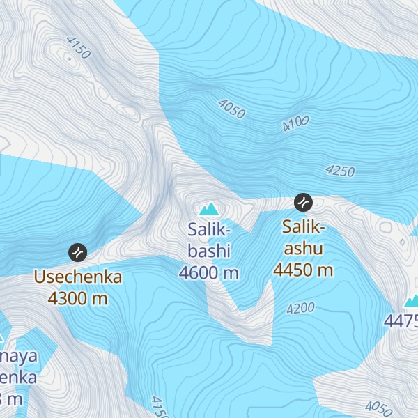 Map of Salik-bashi