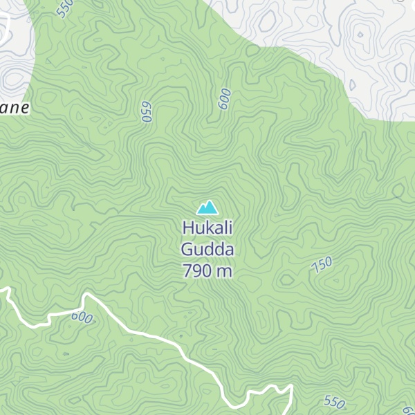 Map of Hukali Gudda