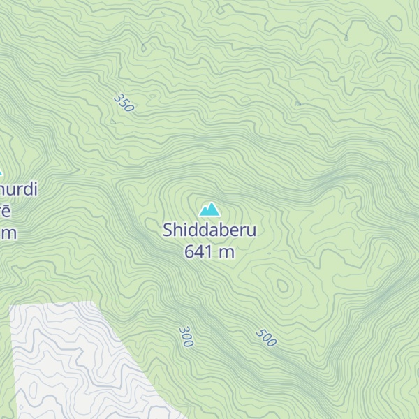 Map of Shiddaberu