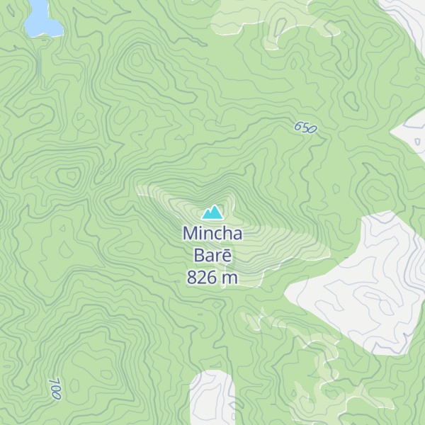 Map of Mincha Barē