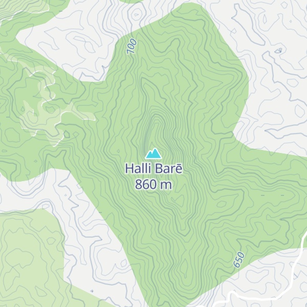 Map of Halli Barē