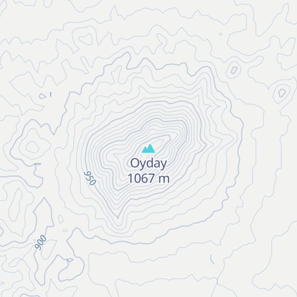 Map of Oyday