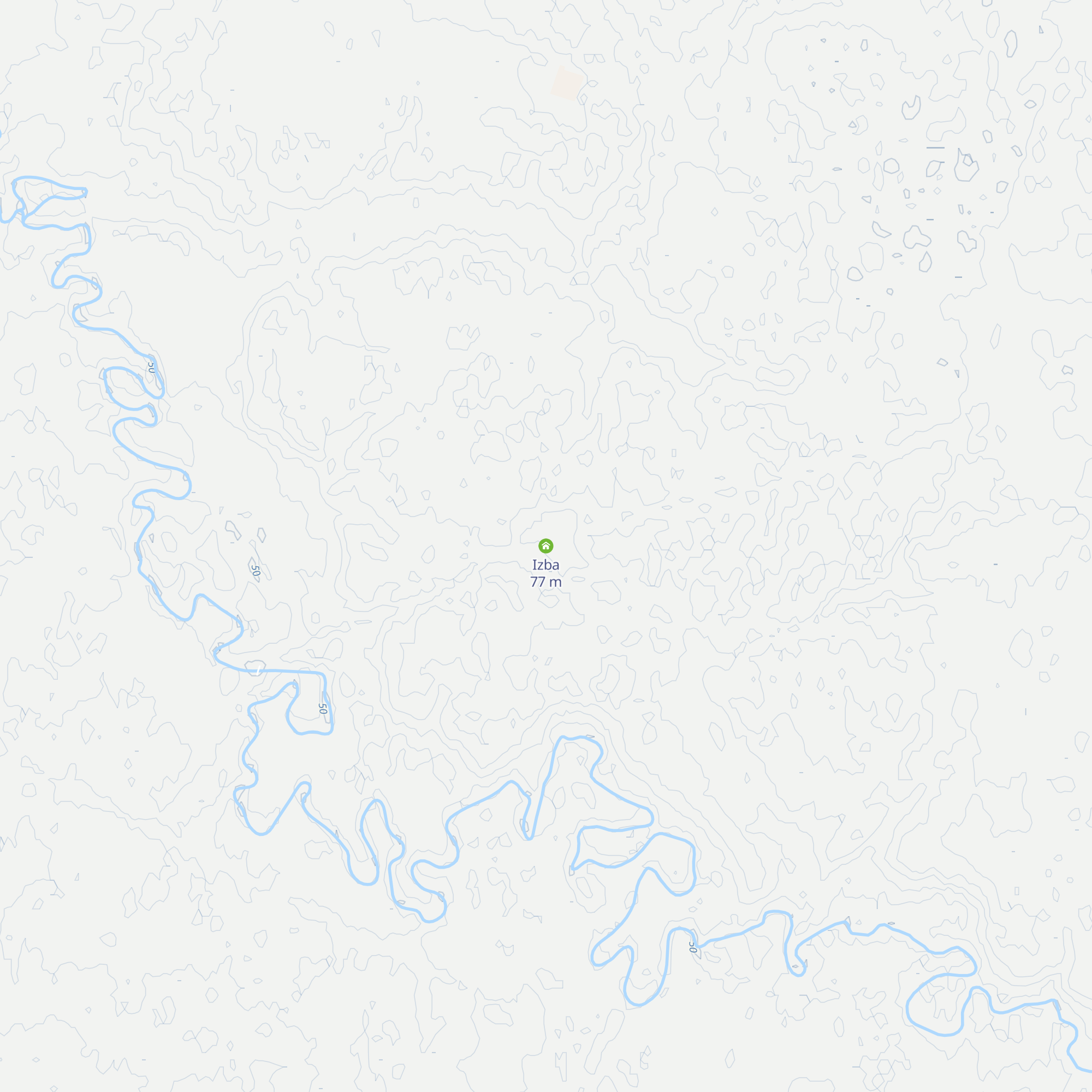Izba map