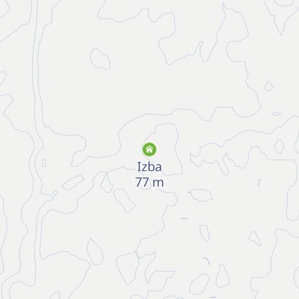 Map of Izba