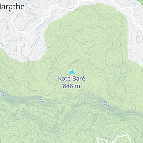 Map of Kote Barē