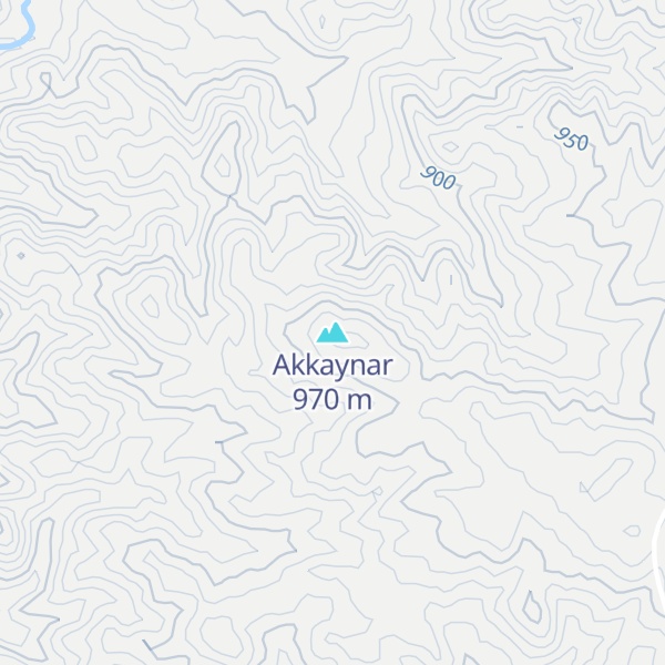 Map of Akkaynar