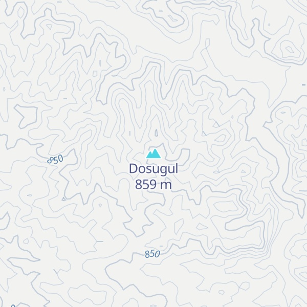 Map of Dosugul