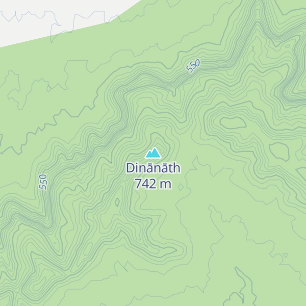 Map of Dinānāth