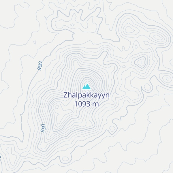 Map of Zhalpakkayyn