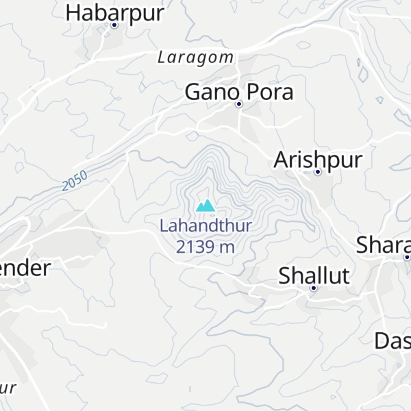 Map of Lahandthur