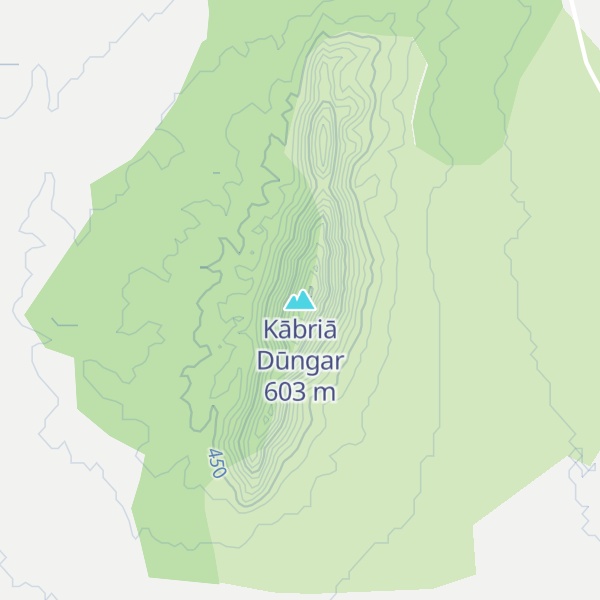 Map of Kābriā Dūngar