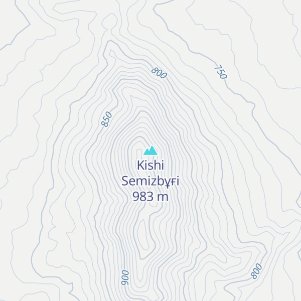Map of Kishi Semizbұғi