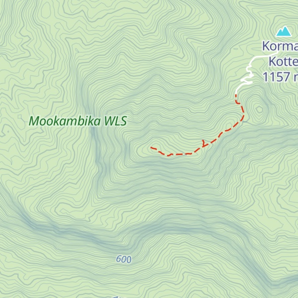 Map of Kodachadri