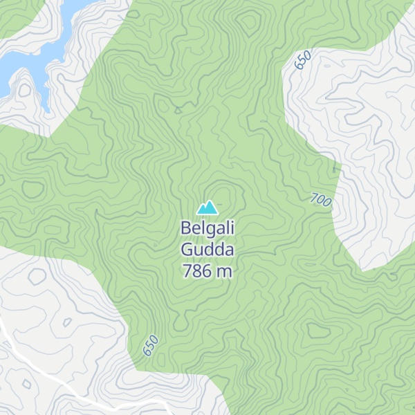 Map of Belgali Gudda