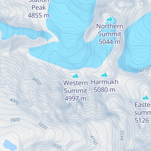 Map of Western Summit