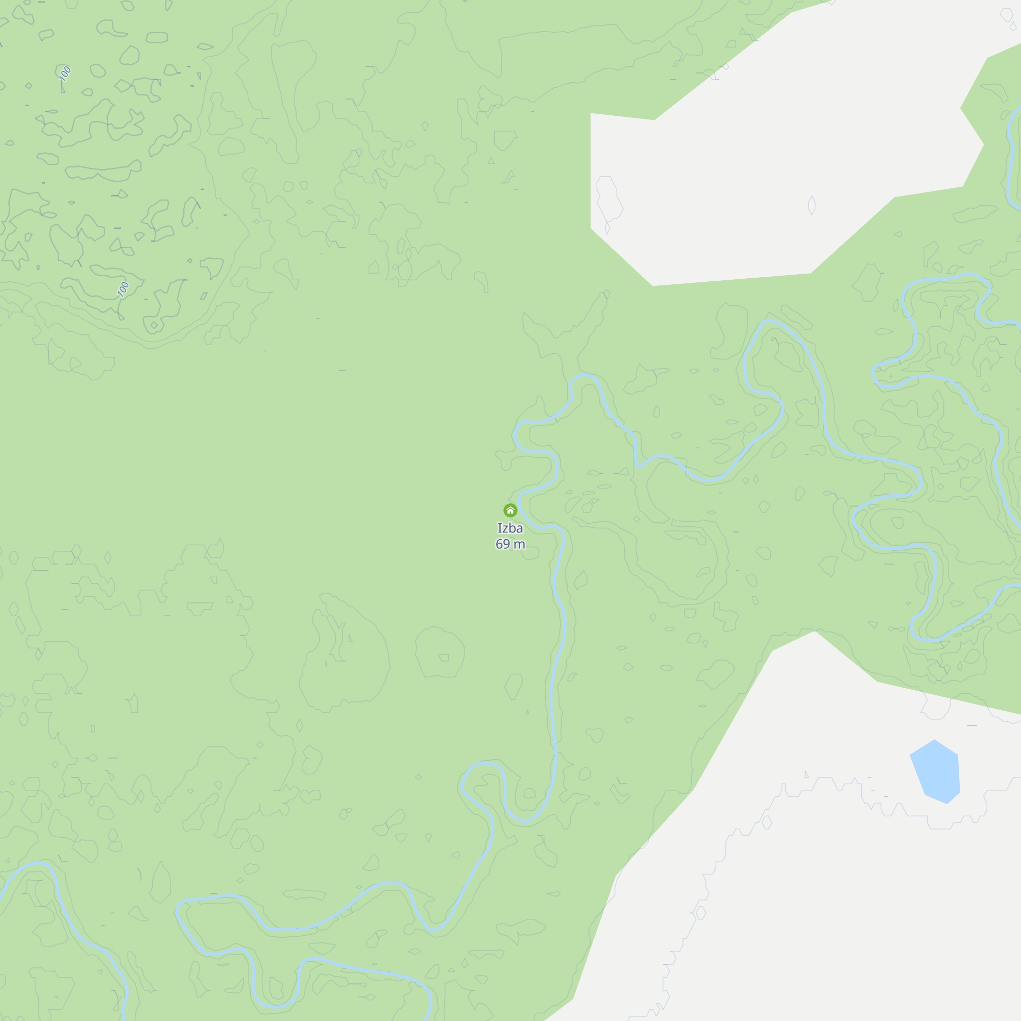 Izba map