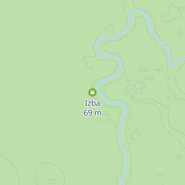 Map of Izba
