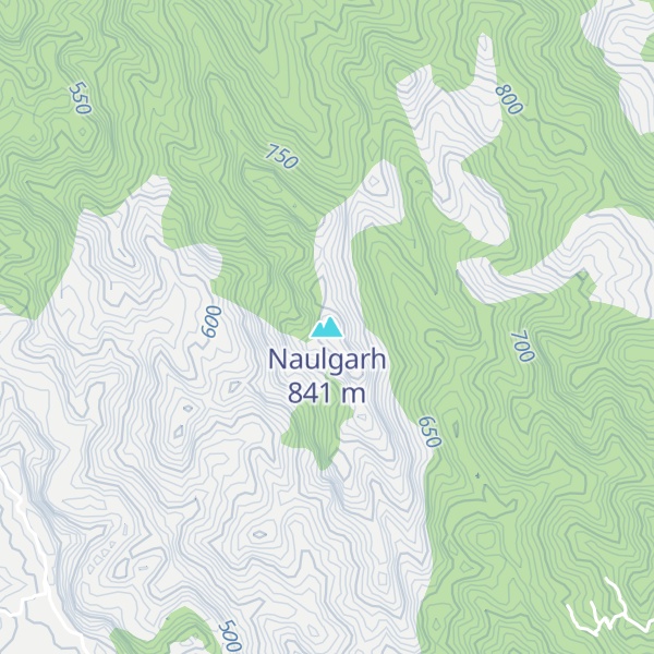 Map of Naulgarh