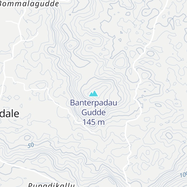 Map of Banterpadau Gudde