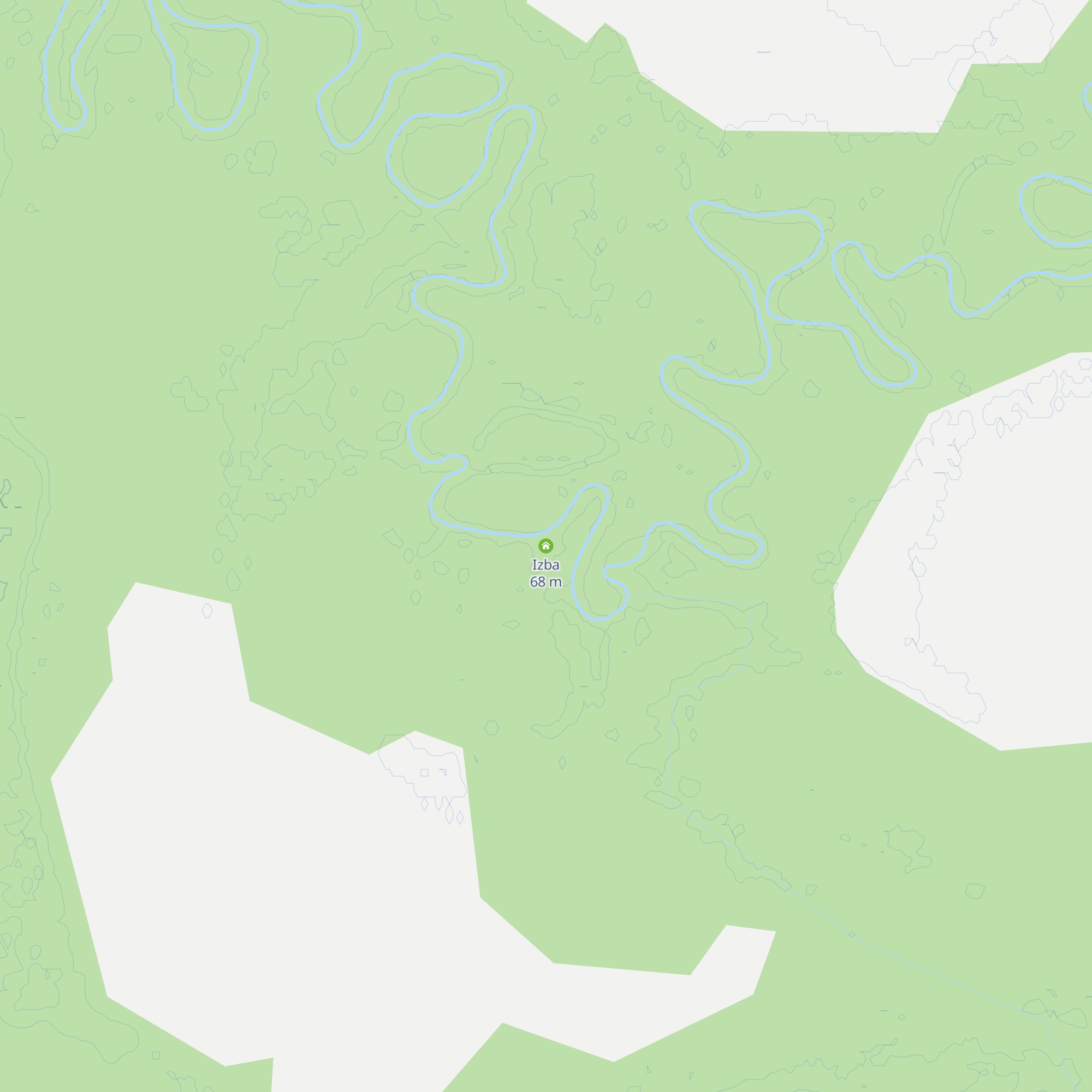 Izba map