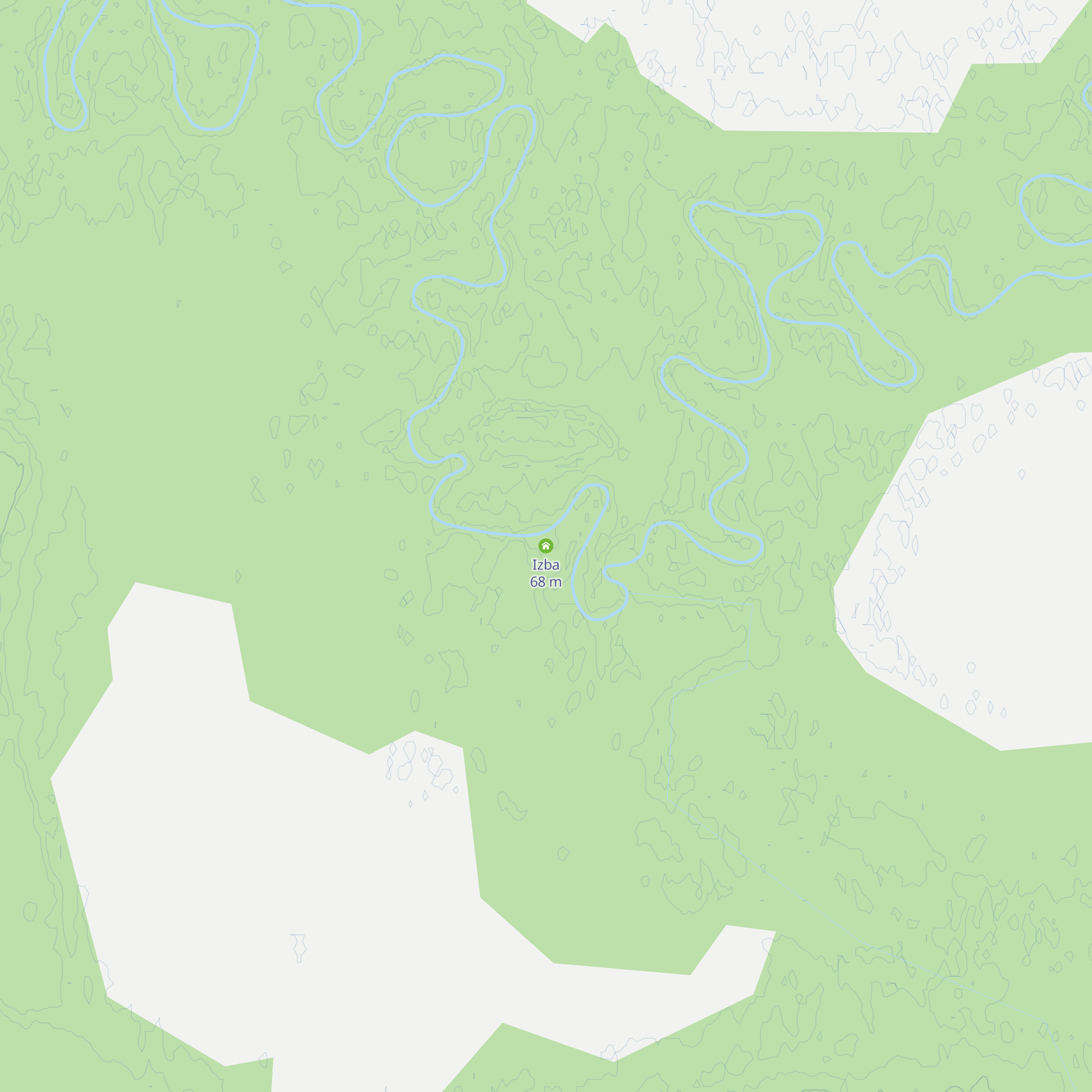 Izba map