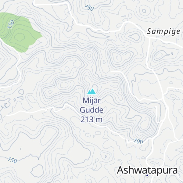 Map of Mijār Gudde