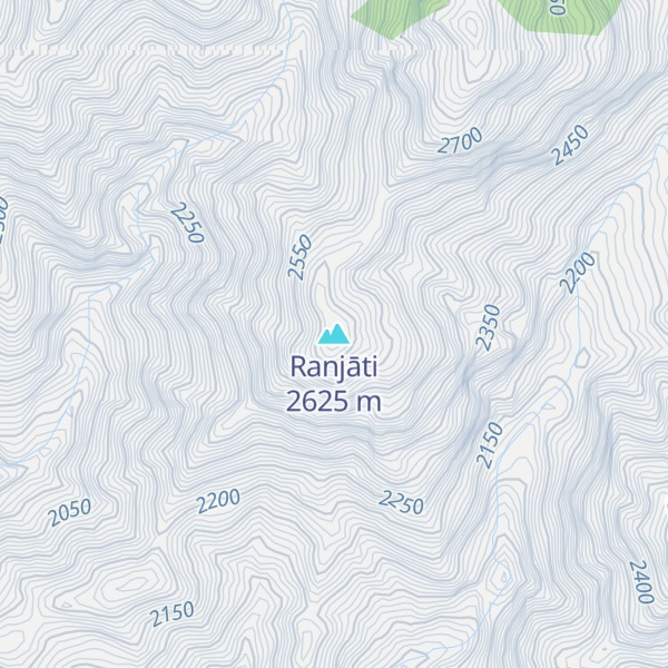 Map of Ranjāti