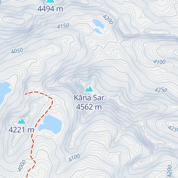 Map of Kāna Sar