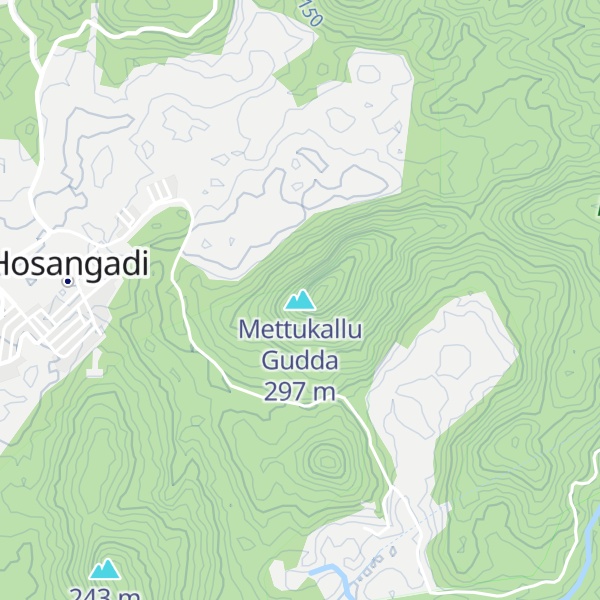 Map of Mettukallu Gudda