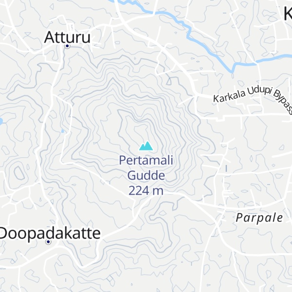 Map of Pertamali Gudde
