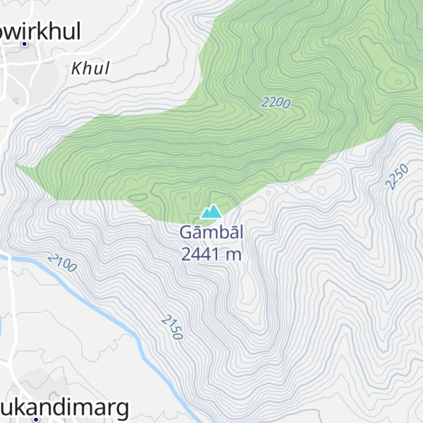 Map of Gāmbāl