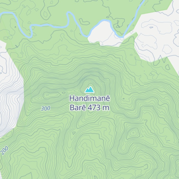 Map of Handimanē Barē
