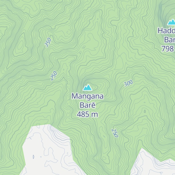 Map of Mangana Barē