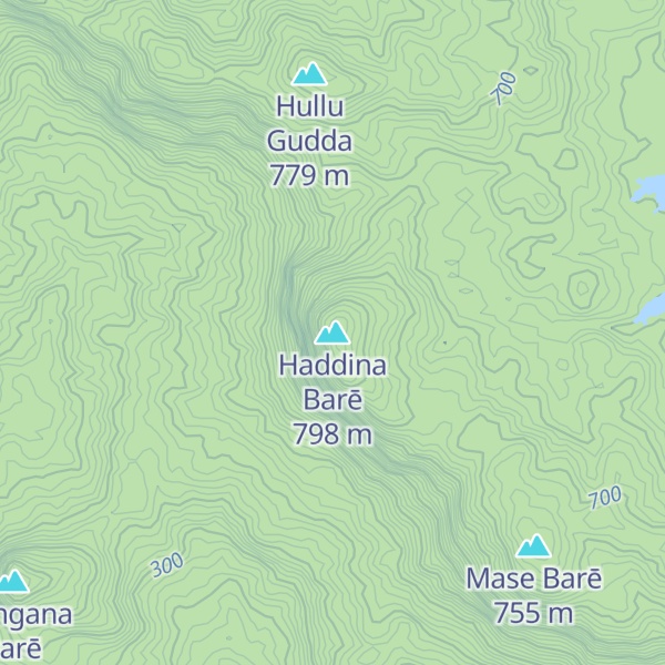 Map of Haddina Barē