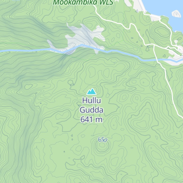Map of Hullu Gudda