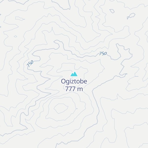 Map of Ogiztobe