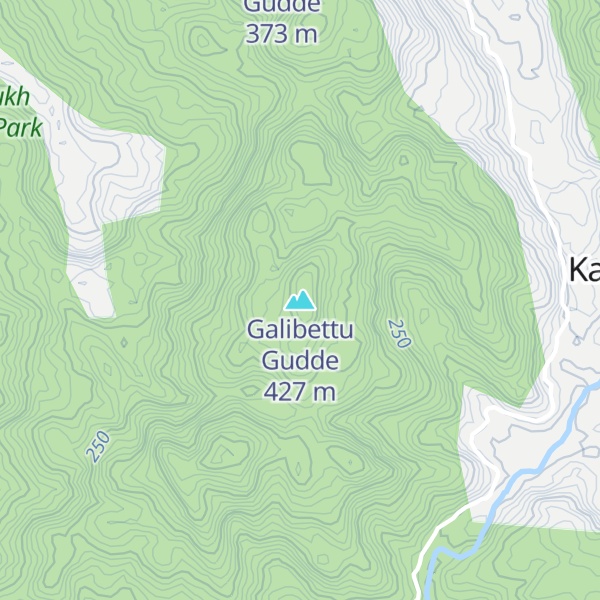 Map of Galibettu Gudde