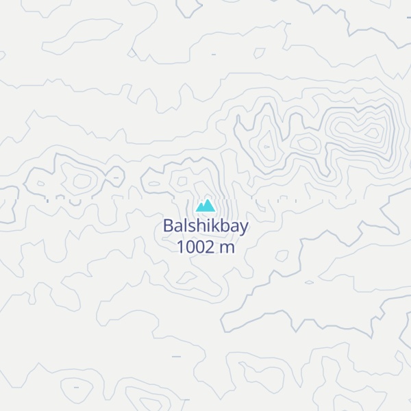 Map of Balshikbay